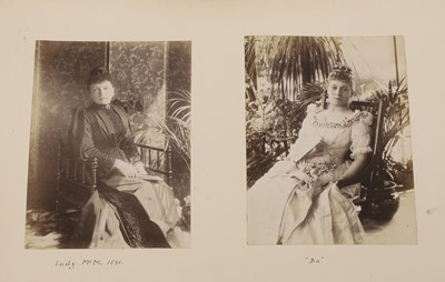 Lot 140 - A collection of naval and military photograph albums