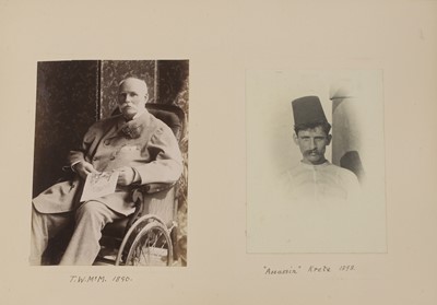 Lot 140 - A collection of naval and military photograph albums