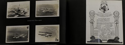 Lot 140 - A collection of naval and military photograph albums