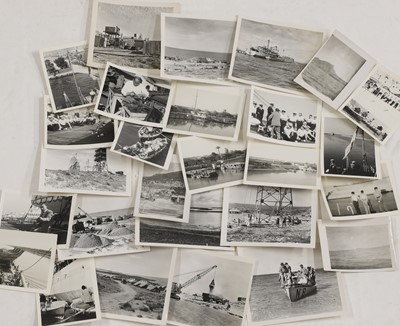 Lot 140 - A collection of naval and military photograph albums