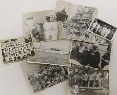 Lot 140 - A collection of naval and military photograph albums