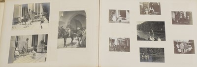 Lot 140 - A collection of naval and military photograph albums
