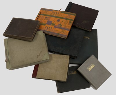 Lot 140 - A collection of naval and military photograph albums