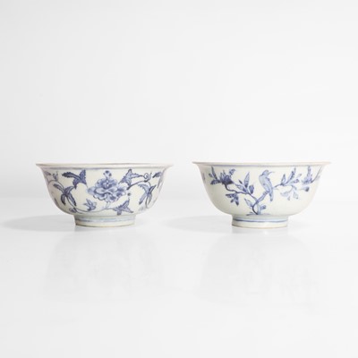 Lot 97 - Two Chinese blue and white bowls