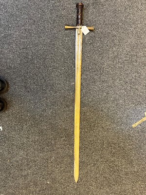 Lot 123 - A collection of Indian and Middle Eastern swords