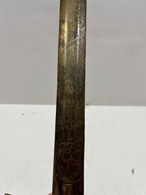 Lot 123 - A collection of Indian and Middle Eastern swords