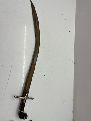 Lot 123 - A collection of Indian and Middle Eastern swords