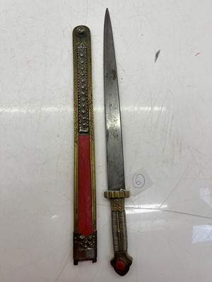 Lot 123 - A collection of Indian and Middle Eastern swords