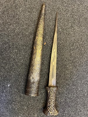 Lot 123 - A collection of Indian and Middle Eastern swords