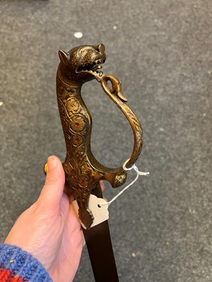 Lot 123 - A collection of Indian and Middle Eastern swords