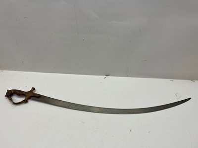 Lot 123 - A collection of Indian and Middle Eastern swords