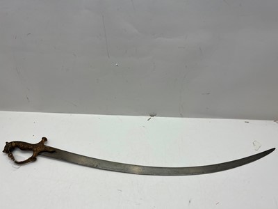 Lot 123 - A collection of Indian and Middle Eastern swords