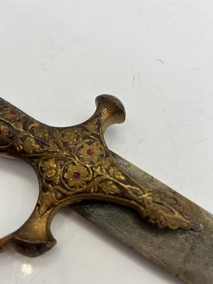 Lot 123 - A collection of Indian and Middle Eastern swords