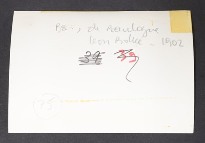 Lot 49 - Jacques-Henri Lartigue (French, 1894-1986)