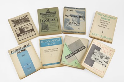 Lot 4 - A collection of Czech photography books