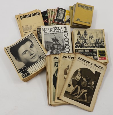 Lot 3 - A collection of Czech pop culture magazines and ephemera