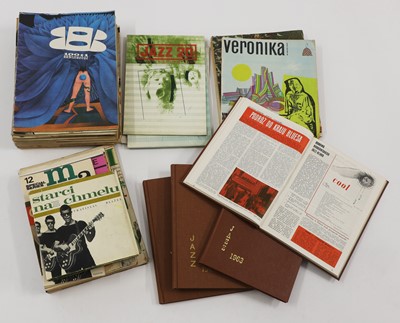 Lot 3 - A collection of Czech pop culture magazines and ephemera