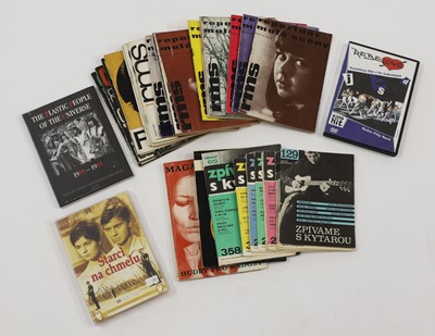 Lot 3 - A collection of Czech pop culture magazines and ephemera