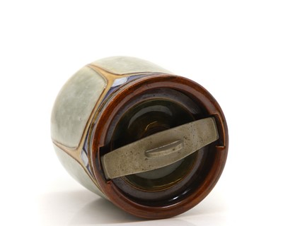 Lot 303 - A Royal Doulton glazed tobacco jar and cover