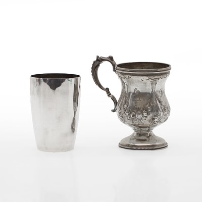 Lot 4 - Two silver cups