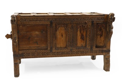 Lot 535 - An Indian dowry chest