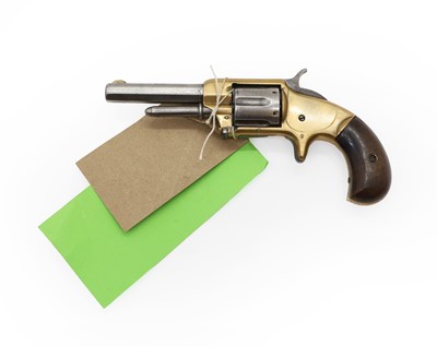 Lot 191 - An American six shot revolver