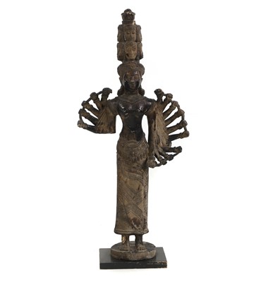 Lot 141 - A large composite figure of an Indian deity