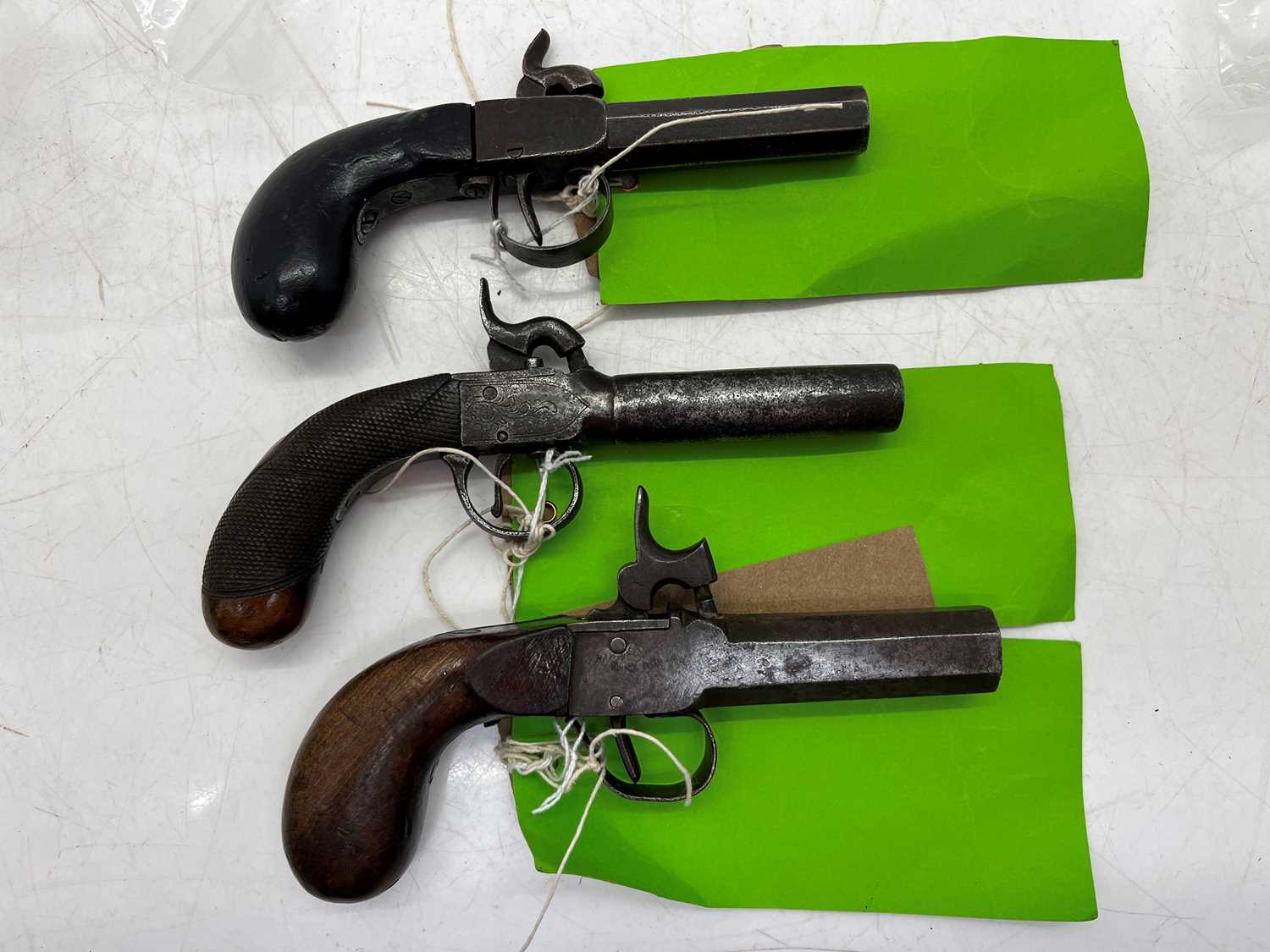 Lot 169 - A percussion pocket pistol