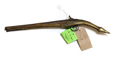 Lot 200 - An Ottoman Miquelet pistol