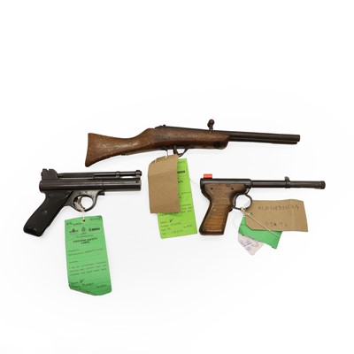 Lot 180 - A Webley MK1 air pistol