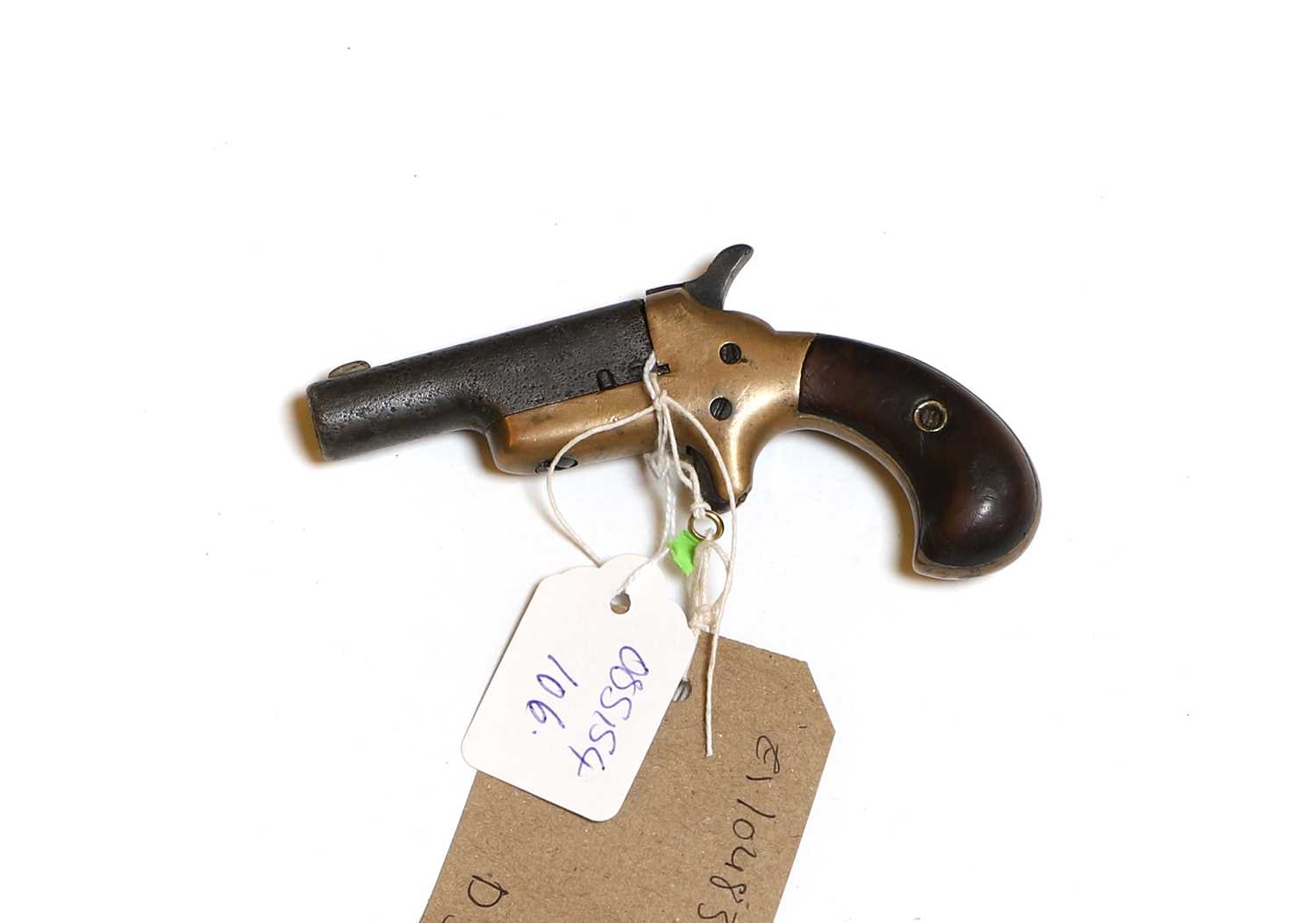 Lot 131 - A Colt single shot No 3 model Derringer