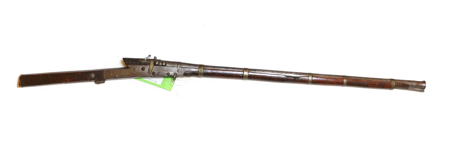 Lot 101 - A matchlock musket