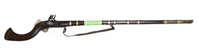 Lot 109 - A Jezail flintlock