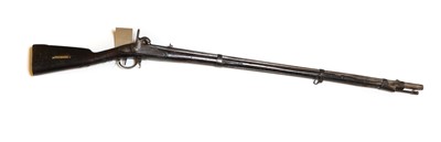 Lot 123 - A French three-band percussion musket