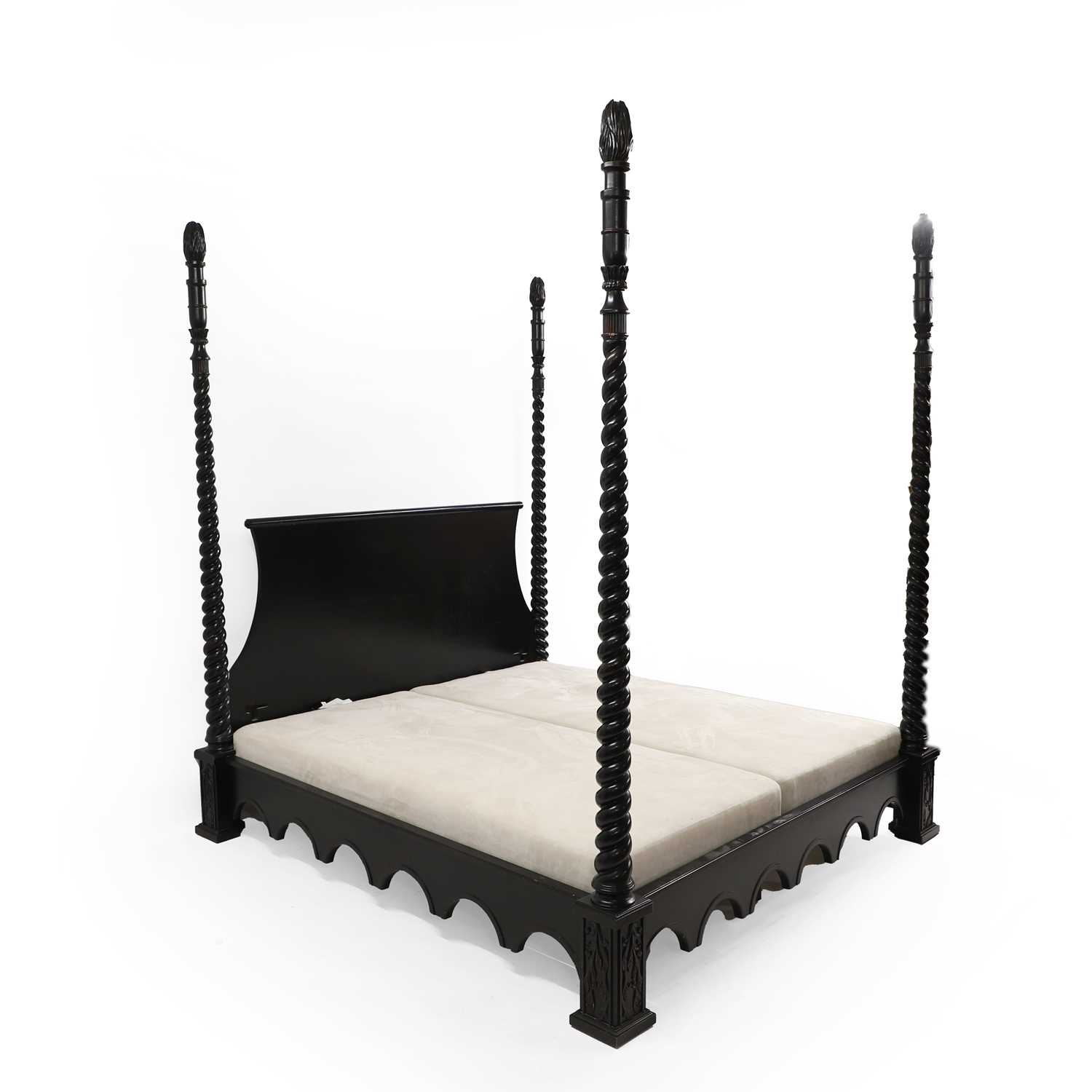 Lot 532 - A 'Venetian' four poster bed by And So To Bed