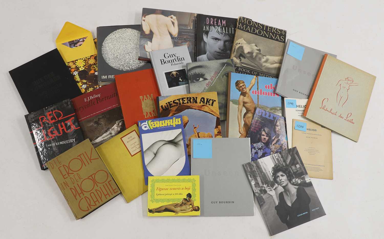Lot 18 - A collection of photography books on erotica