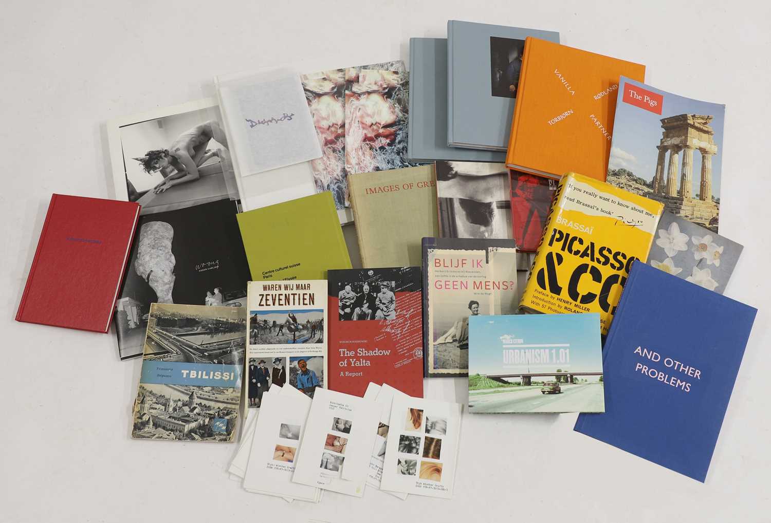 Lot 16 - A collection of European photography books
