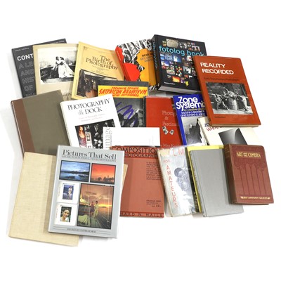 Lot 12 - A collection of film and photography theory books