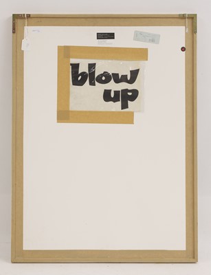 Lot 121 - Blow Up, 1967