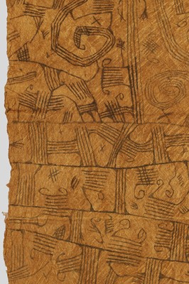 Lot 266 - A group of five African bark cloths