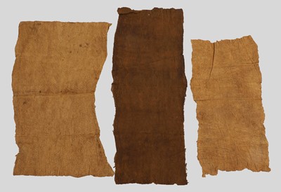 Lot 265 - A group of six African bark cloths