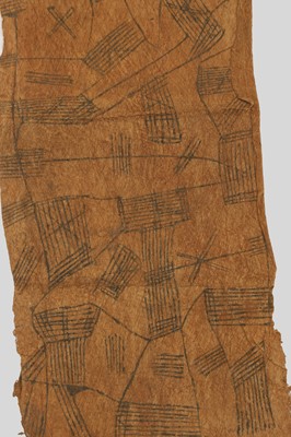 Lot 265 - A group of six African bark cloths