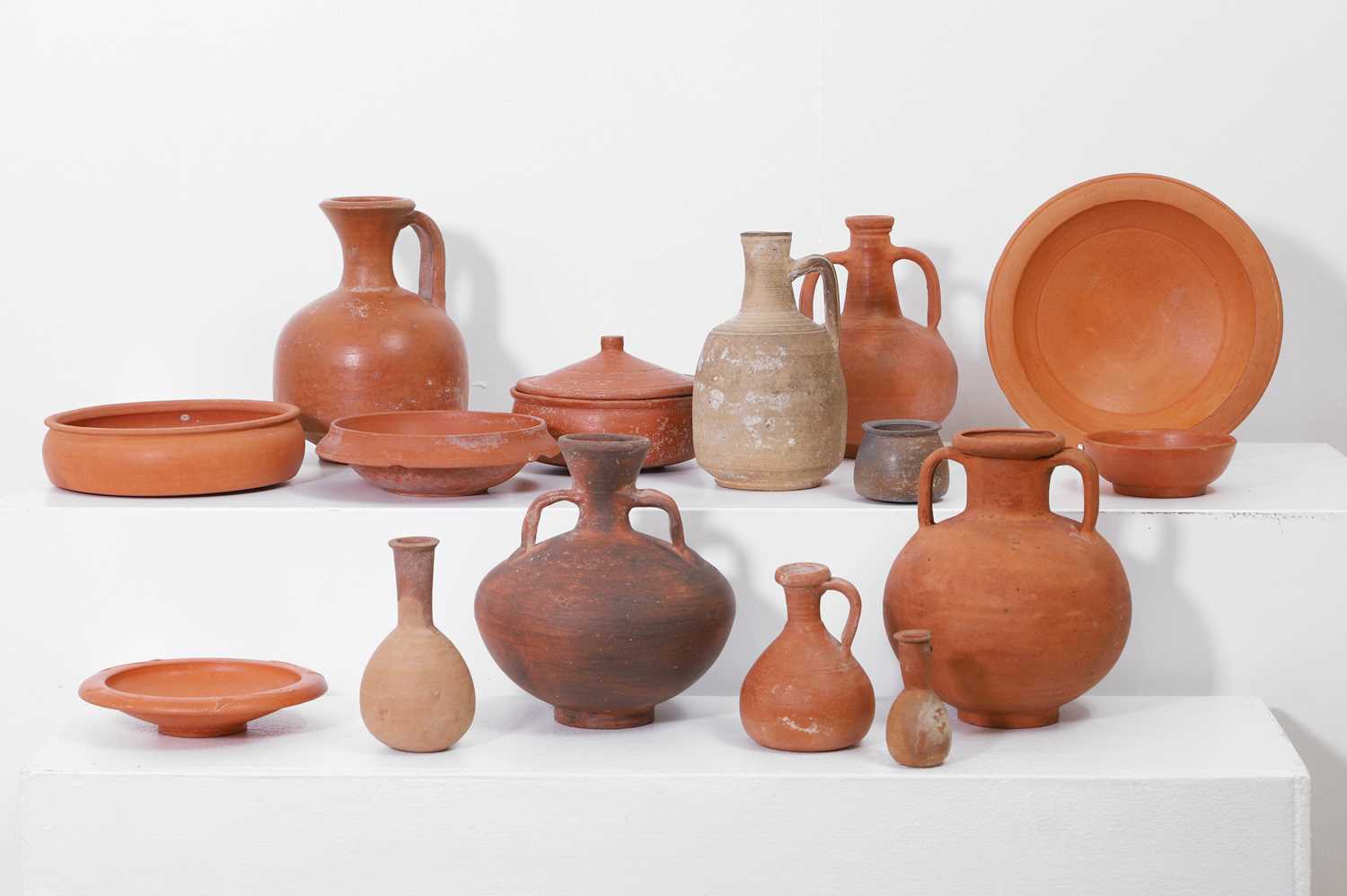 Lot 378 - A large collection of Roman terra sigillata pottery vessels