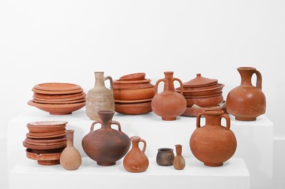 Lot 378 - A large collection of Roman terra sigillata pottery vessels