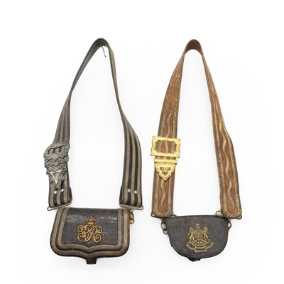 Lot 136 - A Royal Army Medical Corps Officer's cross pouch