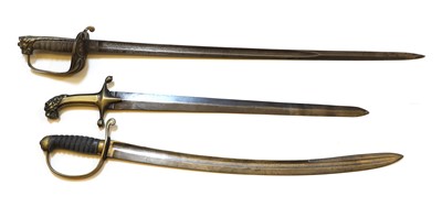 Lot 94 - An Indian army infantry sword