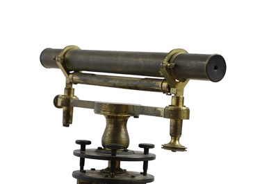 Lot 415 - A brass theodolite