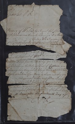 Lot 293 - Autograph Letter, Signed: Stuart, Charles Edward, 'Bonnie Prince Charlie'