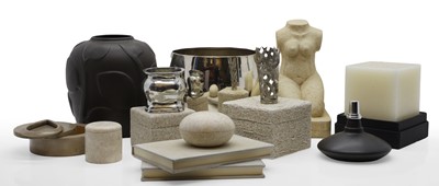 Lot 417 - A composite stone sculpture