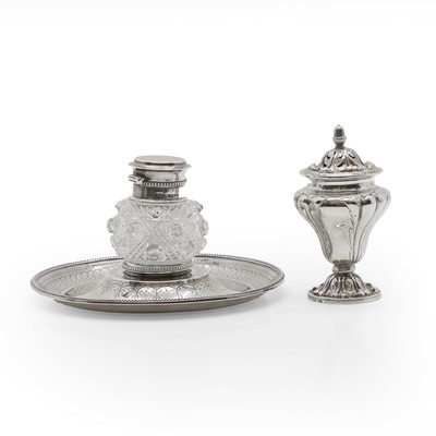 Lot 64 - A William IV silver pounce